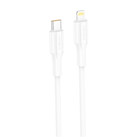 Kabel Foneng XS01 USB-C - Lightning PD 27W 1M Biały