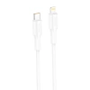 Kabel Foneng XS01 USB-C - Lightning PD 27W 1M Biały