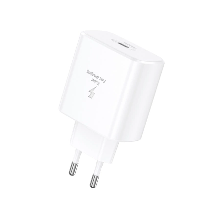 Ładowarka sieciowa  Foneng EU62 GaN PD 45W 1xUSB-C Biały